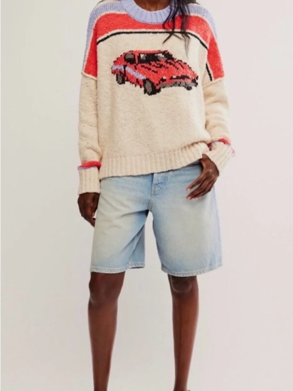 Free People Fast lane Sweater. - Picture 3 of 4